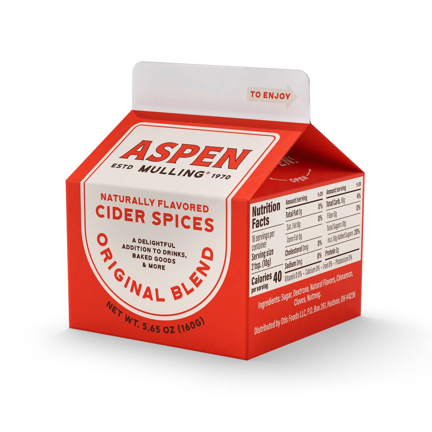 Otis Foods - Aspen Mulling Spices - Original - 5.65oz Carton