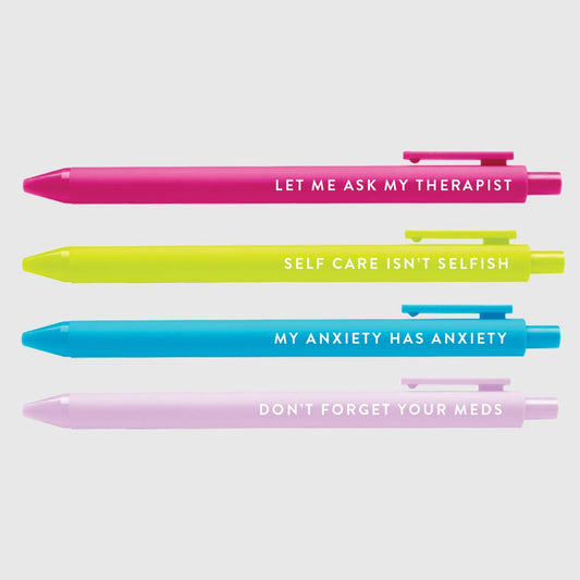Brittany Paige - Always Anxious Anxiety Pen Set
