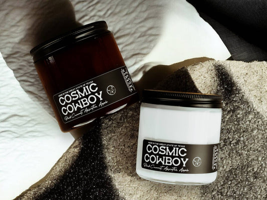 Seventh House Candle - COSMIC COWBOY - Black Currant & Absinthe Candle