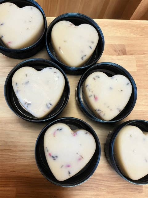 SuVa - Heart Shaped Lotion Bars: Bergamot / Citrus Vanilla