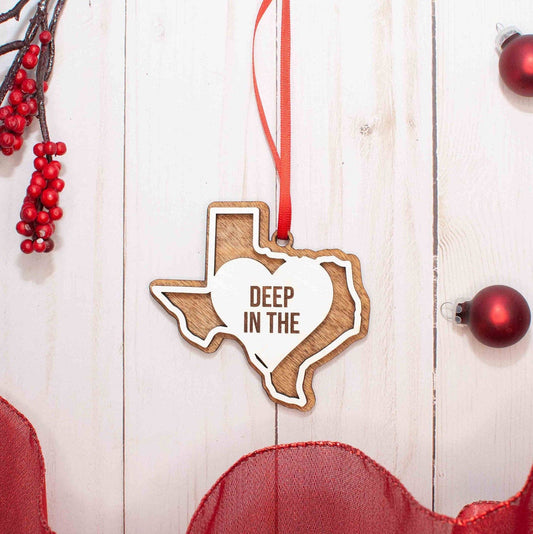 The Little Ornament Shop - Deep in the heart of Texas Christmas Ornament