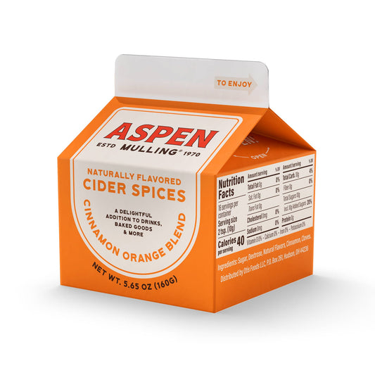 Otis Foods - Aspen Mulling Spices - Cinnamon Orange - 5.65oz Carton