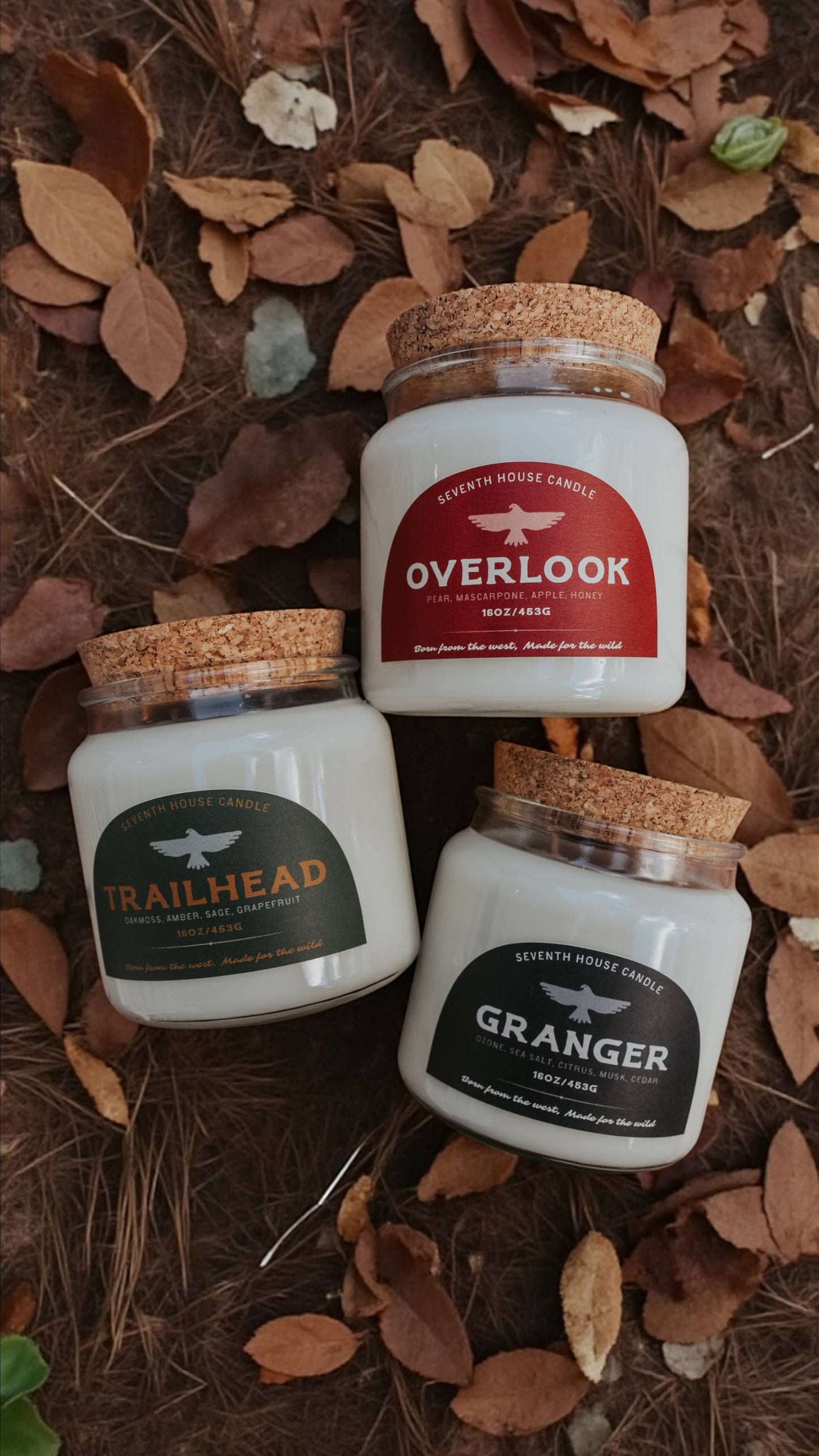 Seventh House Candle - GRANGER - Sea Salt, Citrus & Cedar Candle