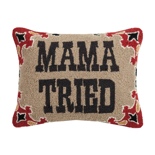 Peking Handicraft - Mama Tried Hook Pillow