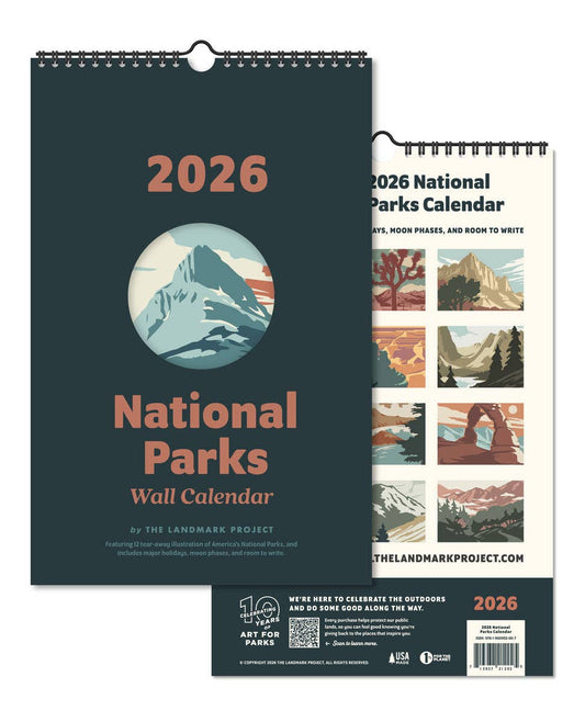 The Landmark Project - 2026 National Parks Calendar