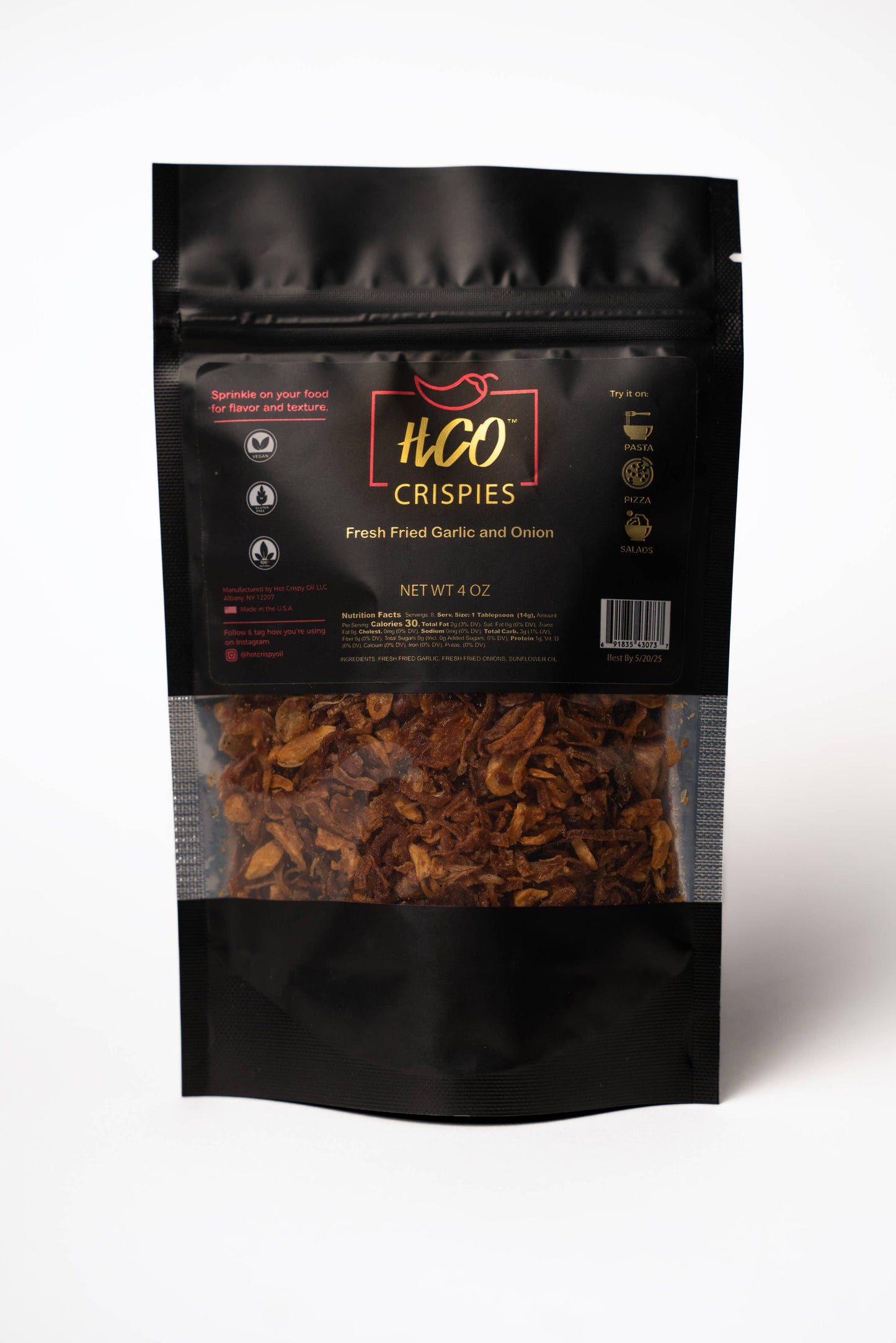 Hot Crispy Oil - HCO Crispies- Fried Garlic and Onion