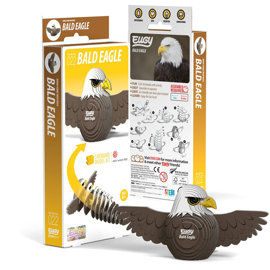 Safari Ltd. - EUGY Bald Eagle 3D Puzzle
