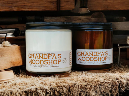 Seventh House Candle - GRANDPA'S WOODSHOP - Sawdust & Sandalwood Candle