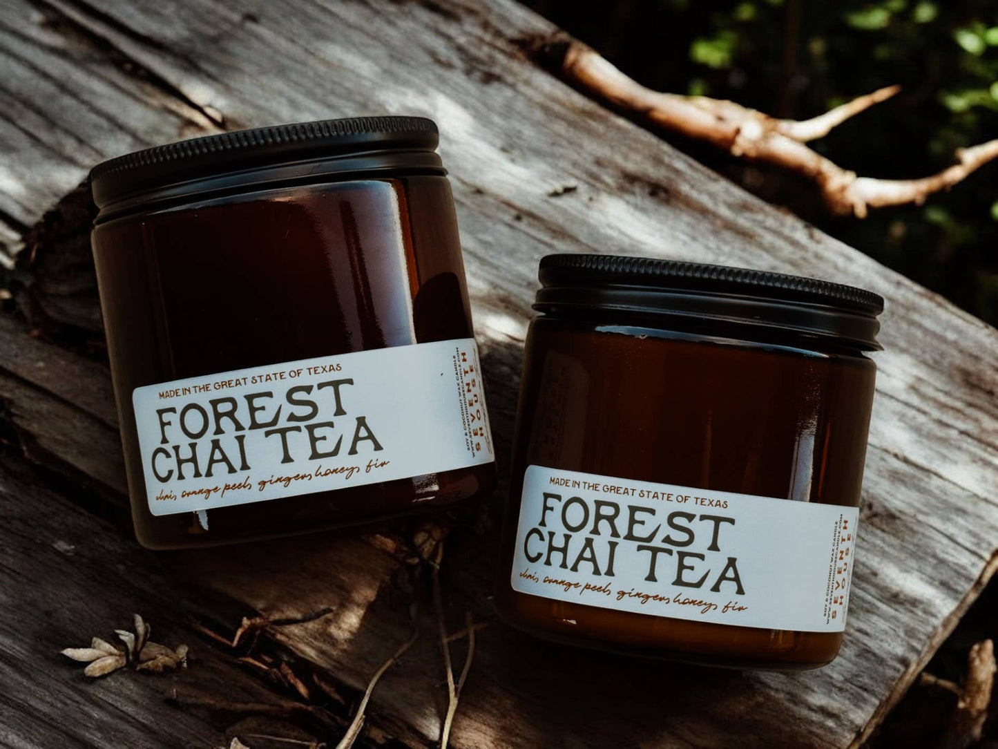 Seventh House Candle - FOREST CHAI TEA - Fir, Chai, Cardamom, Honey Candle