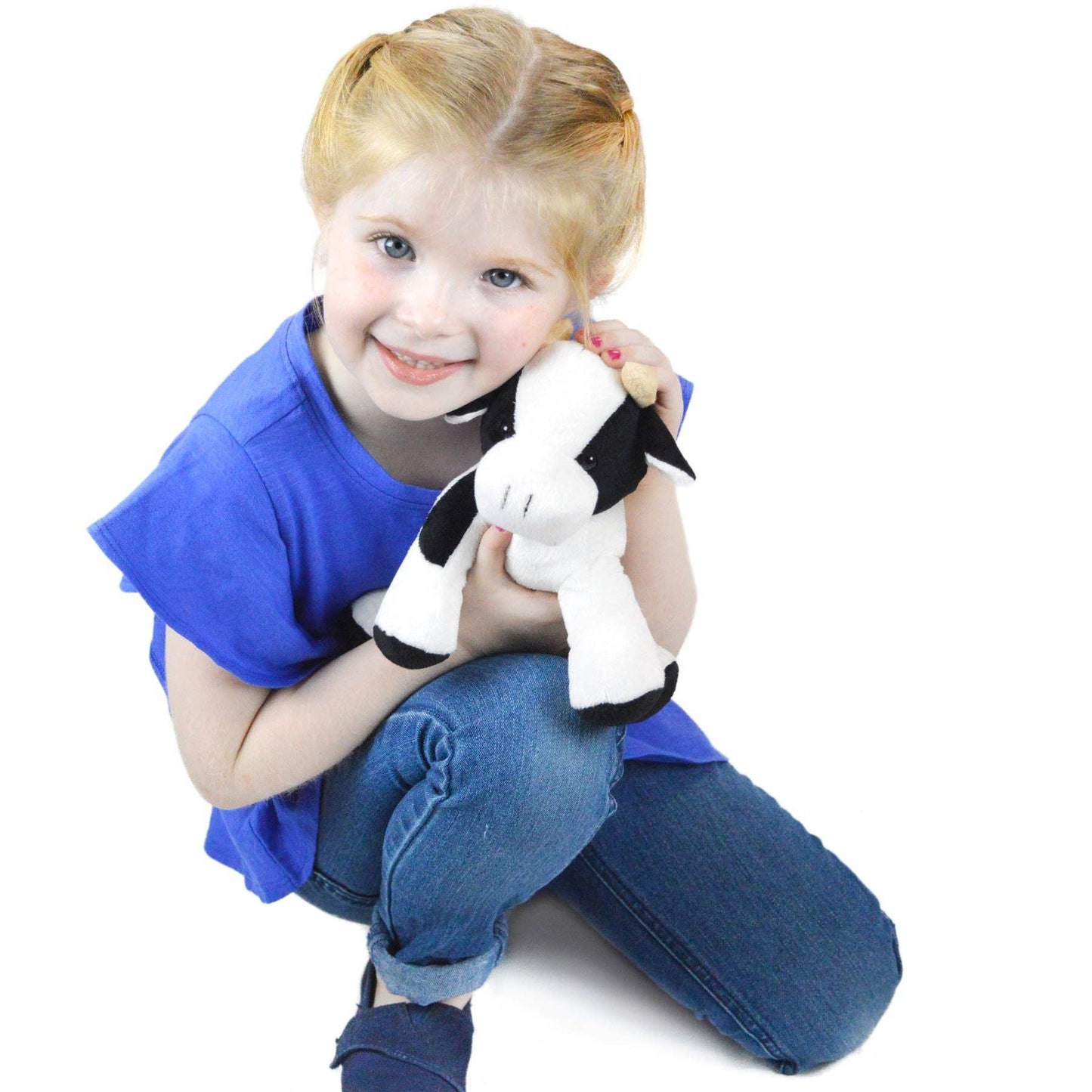 VIAHART Toy Co. - Coraline The Cow | 7 Inch Stuffed Animal Plush