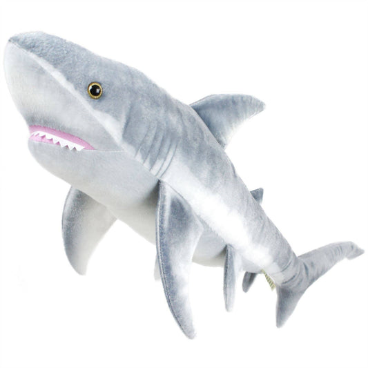 VIAHART Toy Co. - Sammy The Shark | 36 Inch Stuffed Animal Plush | By TigerHart Toys