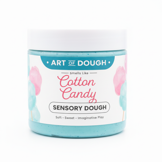 Art of Dough - Cotton Candy Sensory Dough
