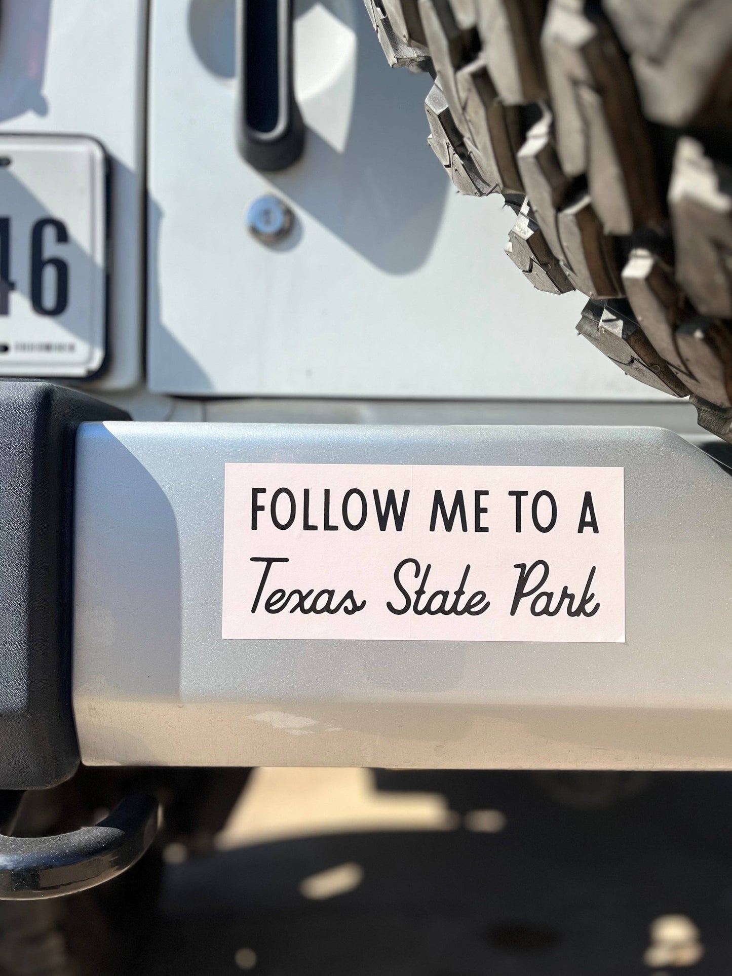 Morgan Lacey Hart - Texas State Park Bumper Stickers: Follow Me to a Texas State Park