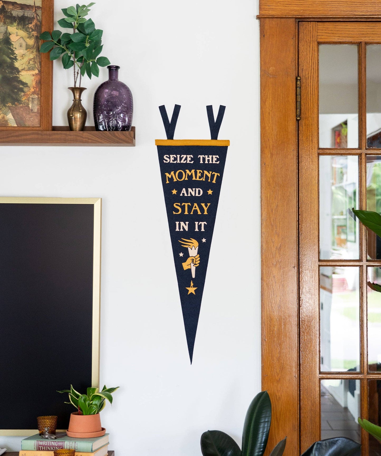 Oxford Pennant - Seize the Moment Pennant • Hamilton x Oxford Pennant