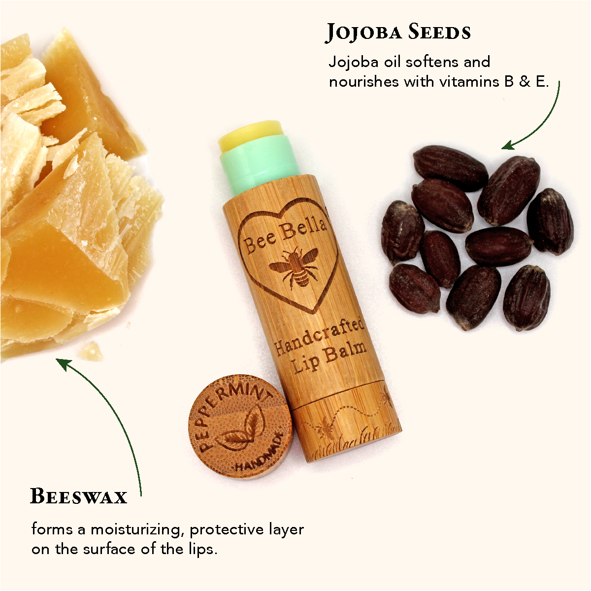 Bee Bella - Peppermint Lip Balm