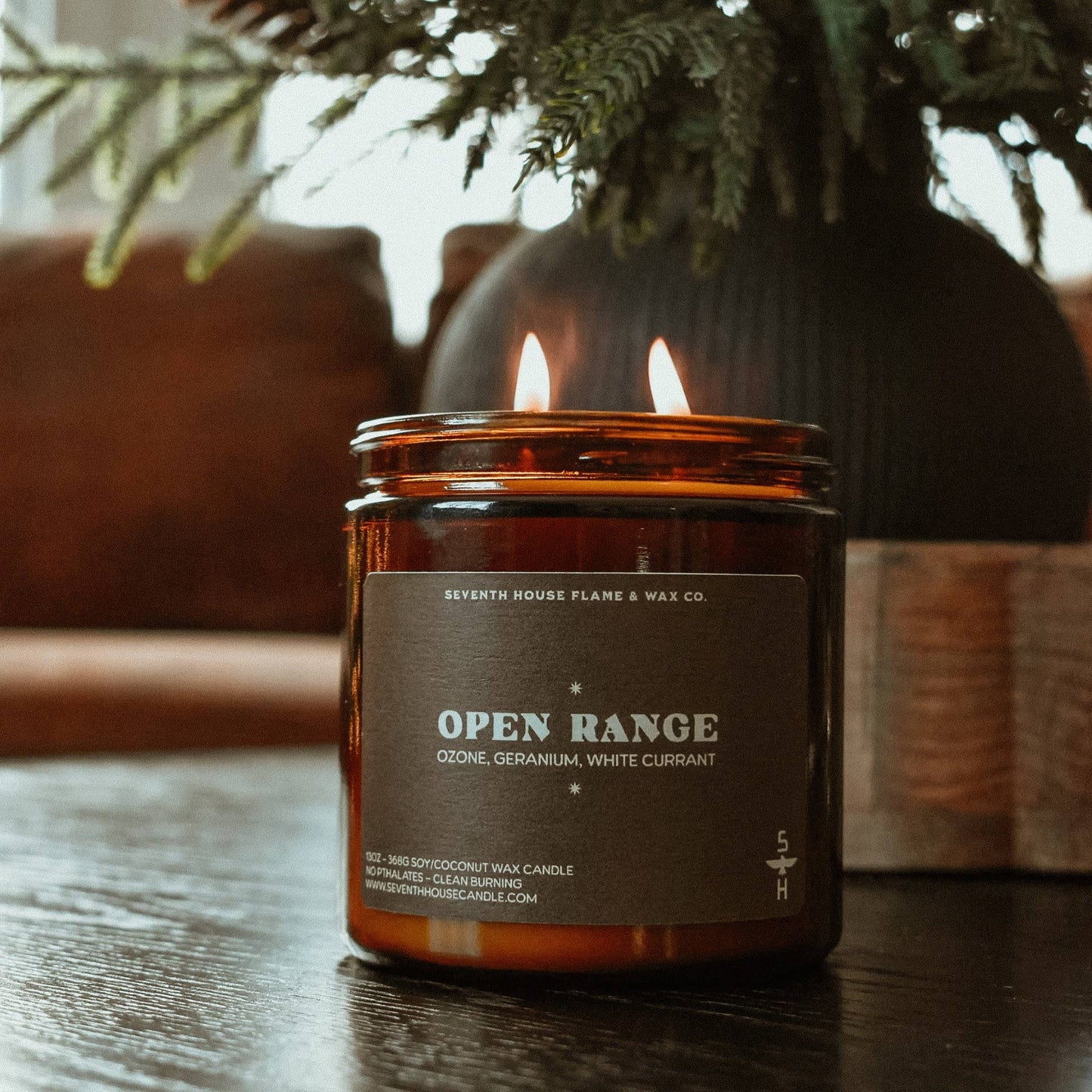 Seventh House Candle - OPEN RANGE - Ozone, Geranium & White Currant Candle