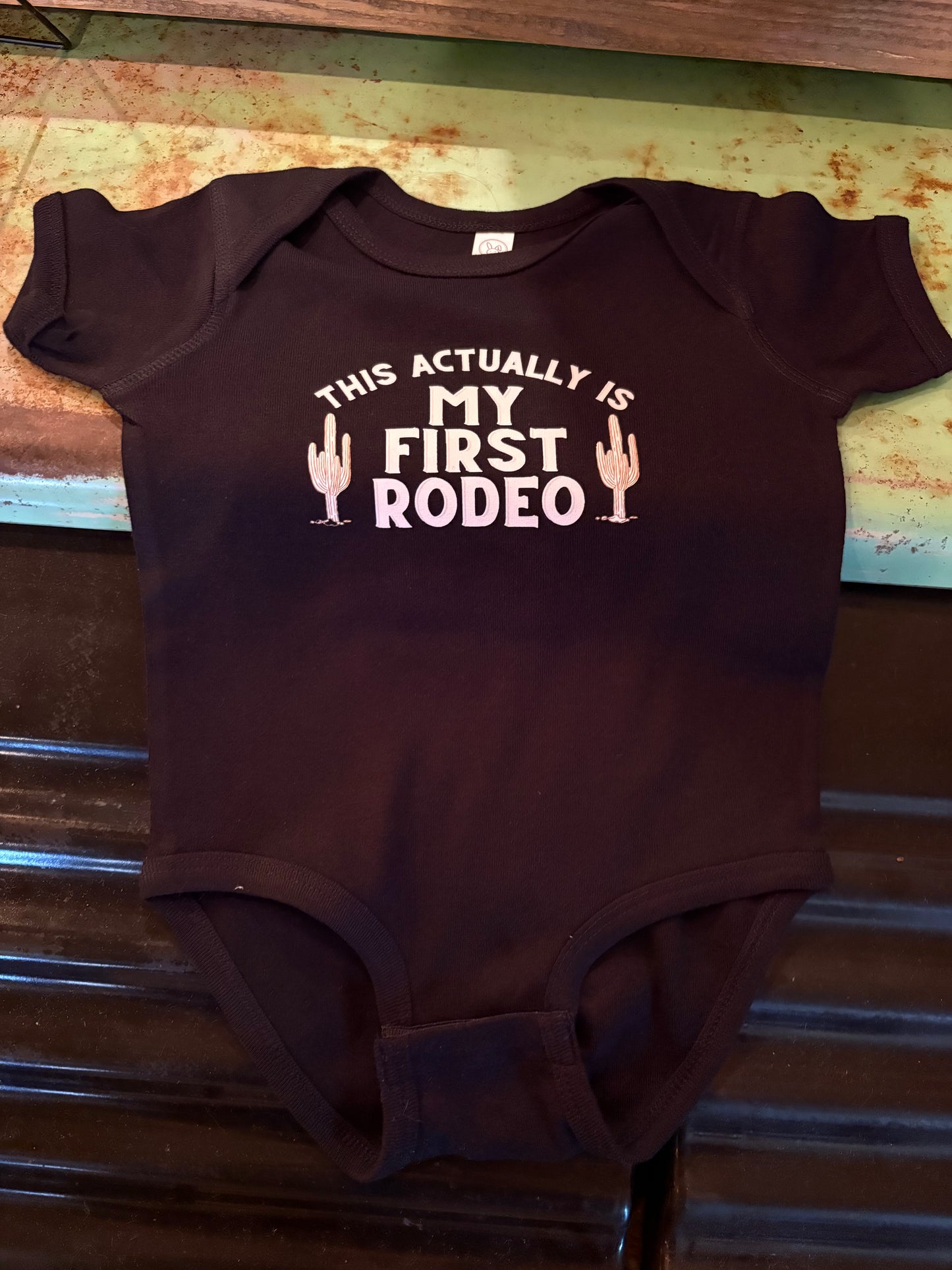 First Rodeo Onesie