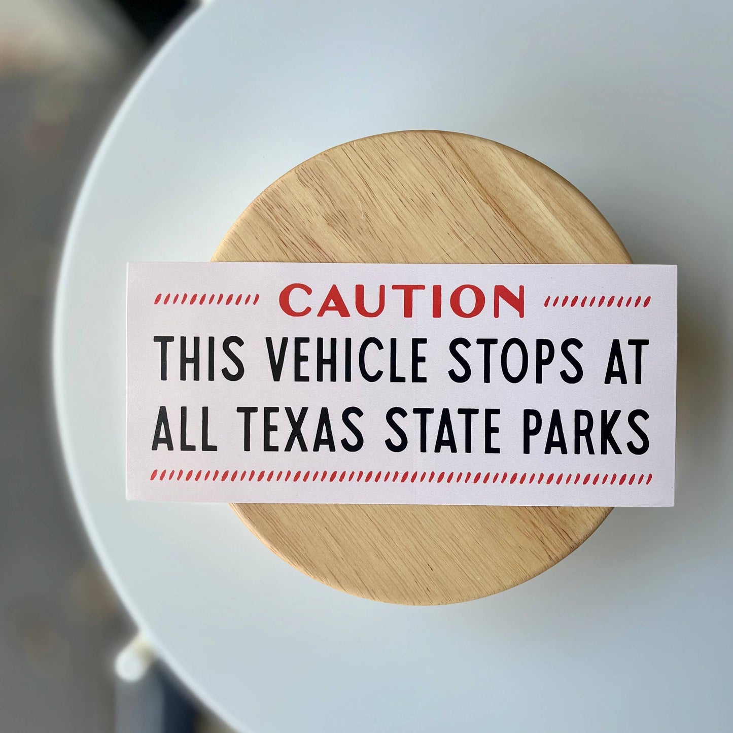 Morgan Lacey Hart - Texas State Park Bumper Stickers: Follow Me to a Texas State Park