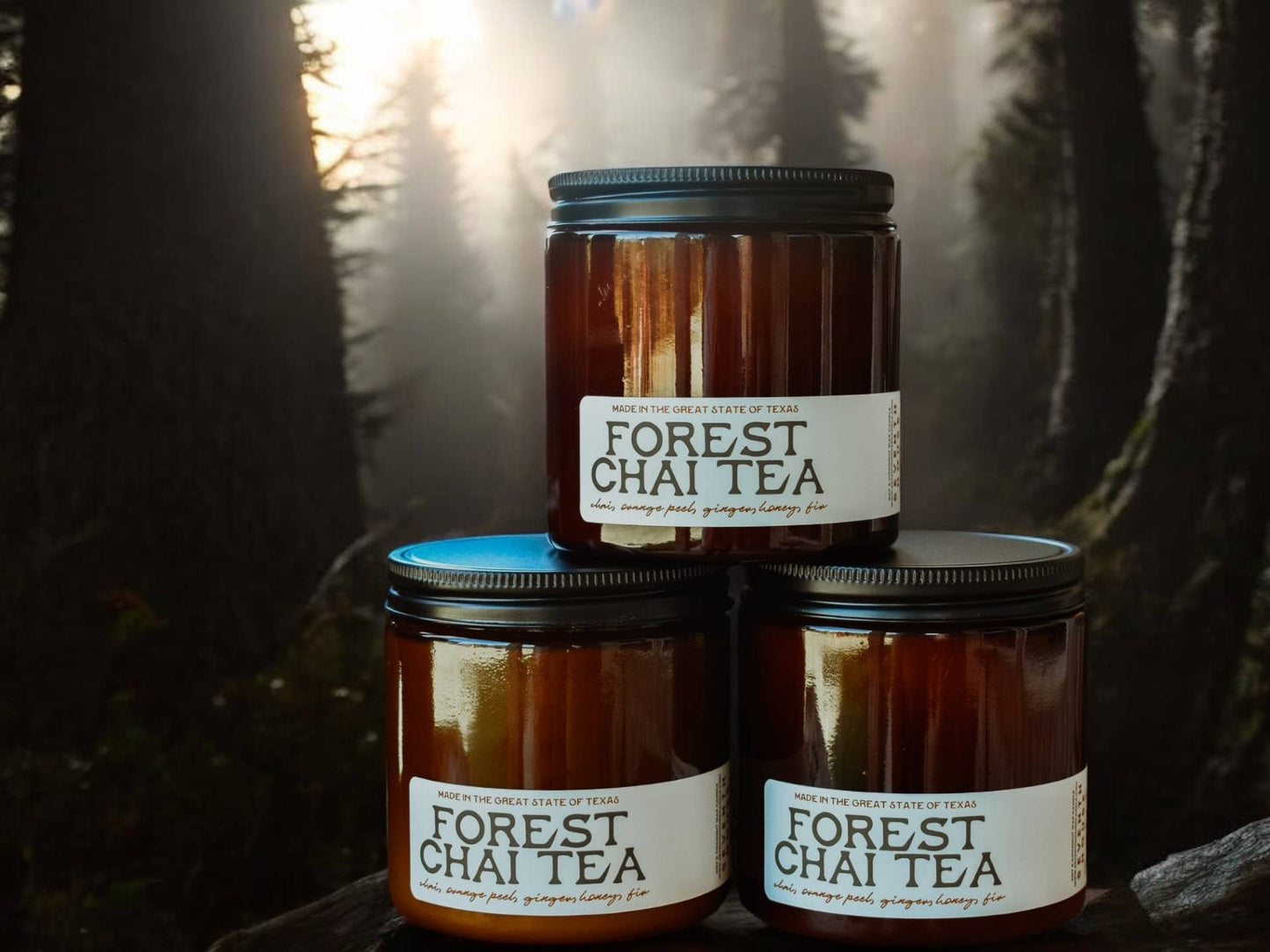 Seventh House Candle - FOREST CHAI TEA - Fir, Chai, Cardamom, Honey Candle