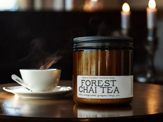 Seventh House Candle - FOREST CHAI TEA - Fir, Chai, Cardamom, Honey Candle