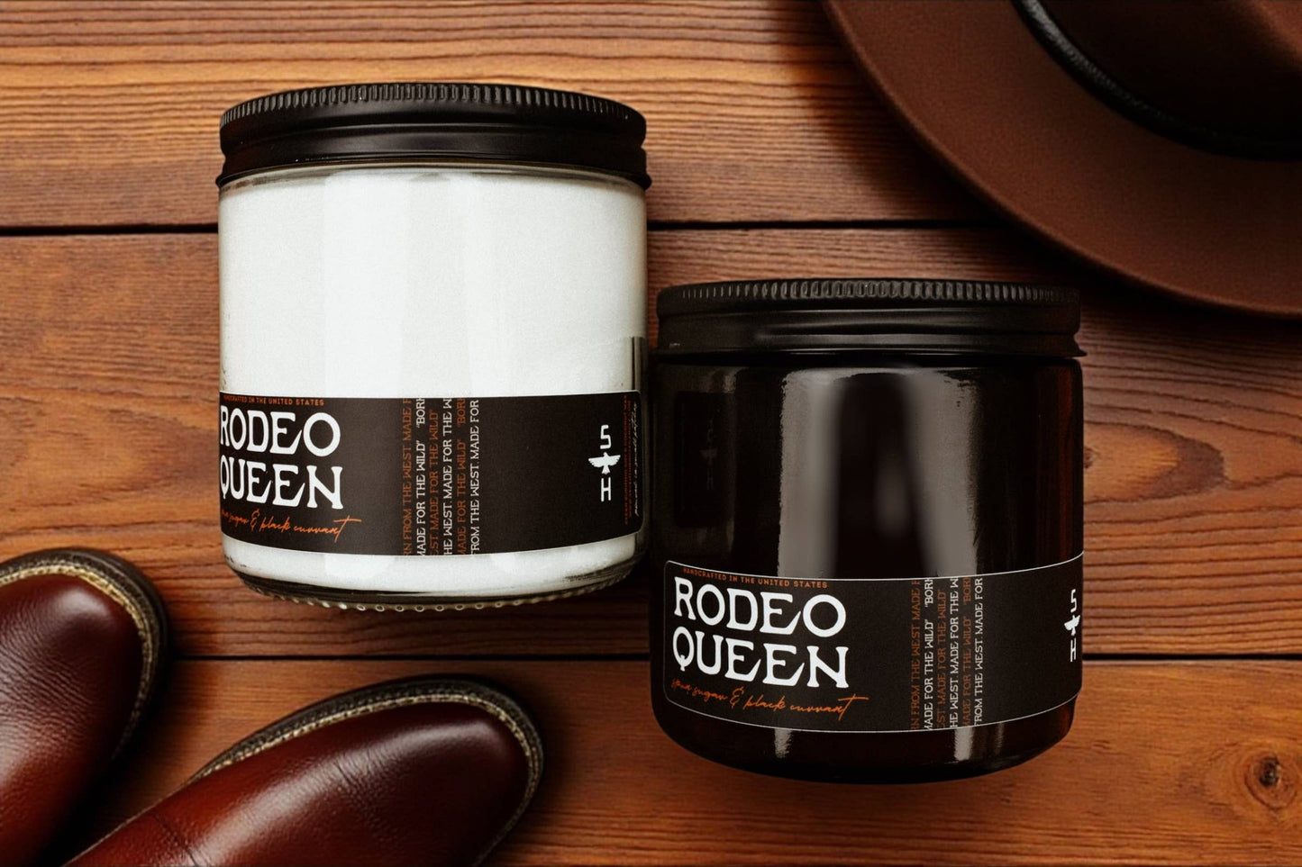Seventh House Candle - RODEO QUEEN - Black Currant & Spun Sugar Candle