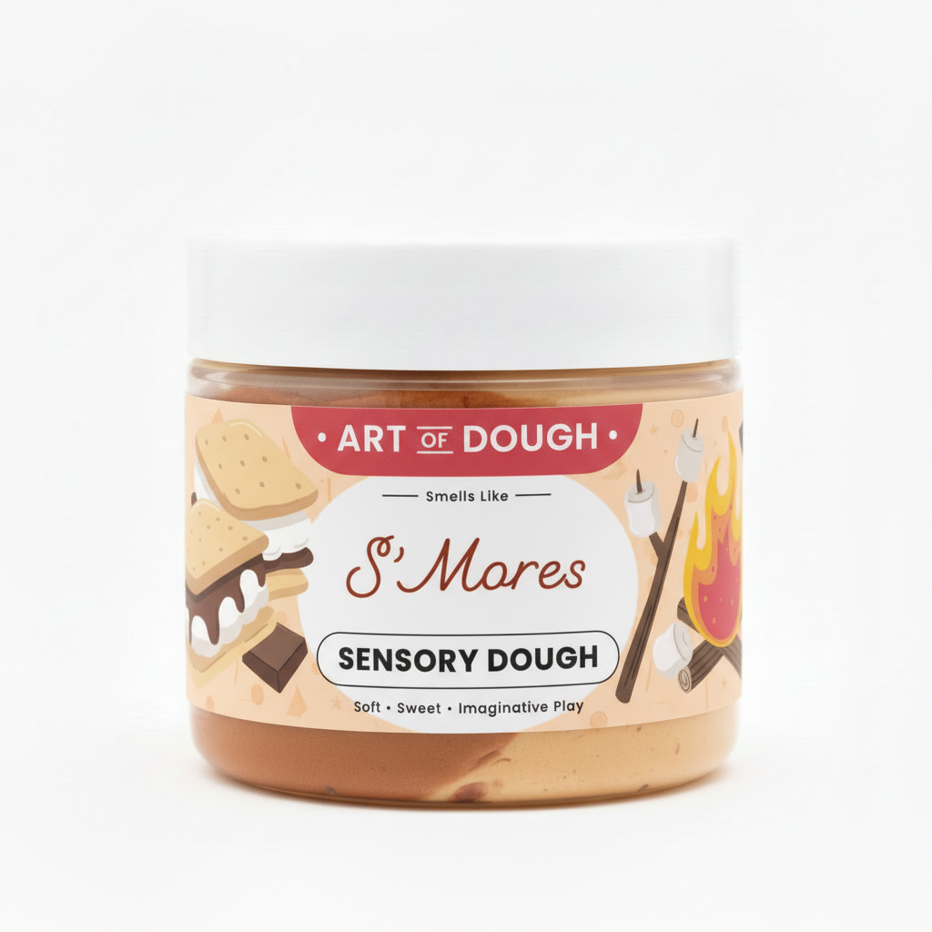 Art of Dough - S’mores Sensory Dough