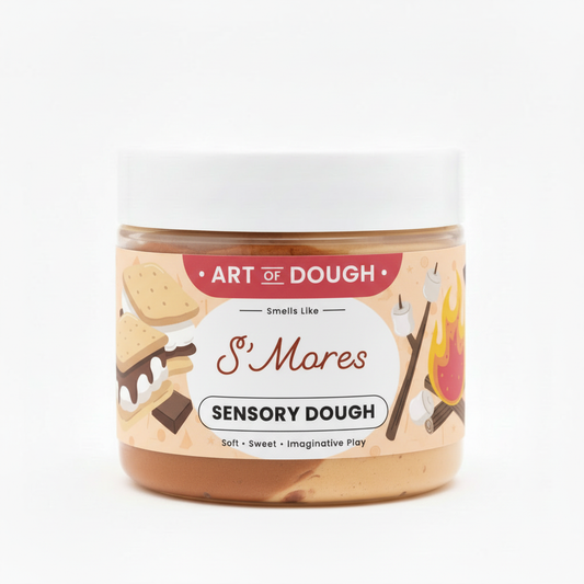 Art of Dough - S’mores Sensory Dough