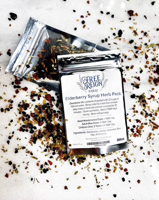Free Reign Farm - Elderberry Syrup Kit
