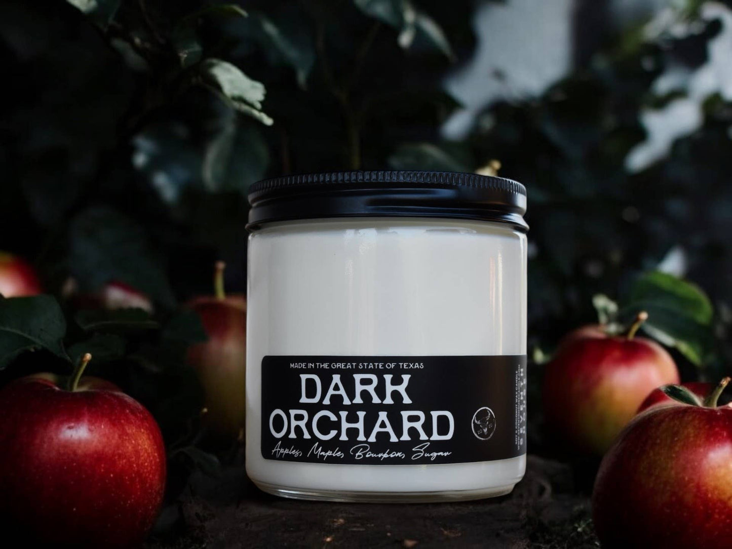 Seventh House Candle - DARK ORCHARD - Apple & Maple Bourbon Candle