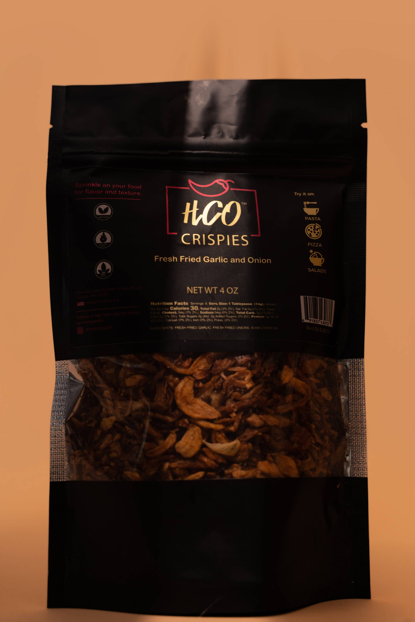 Hot Crispy Oil - HCO Crispies- Fried Garlic and Onion
