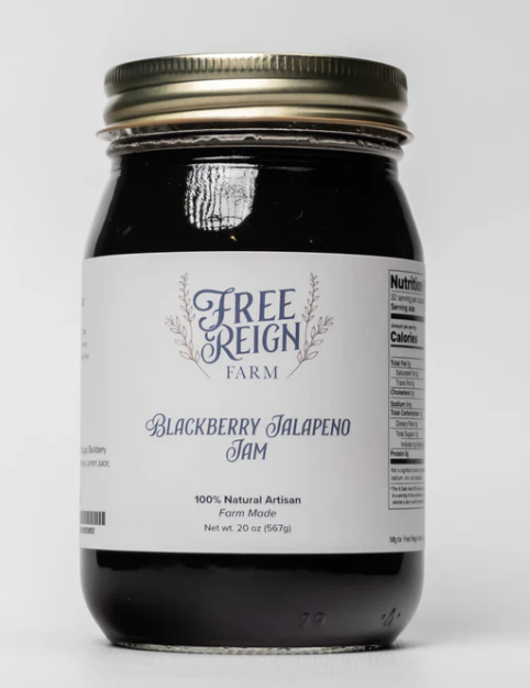 Blackberry Jalapeno Jam