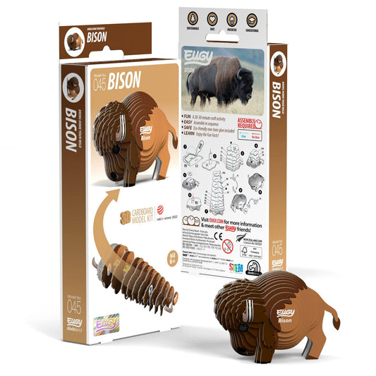 Safari Ltd. - EUGY Bison 3D Puzzle