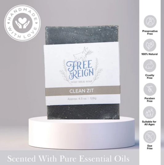 Clean Zit -Tea Tree & Charcoal for Oily Skin | Bar Soap