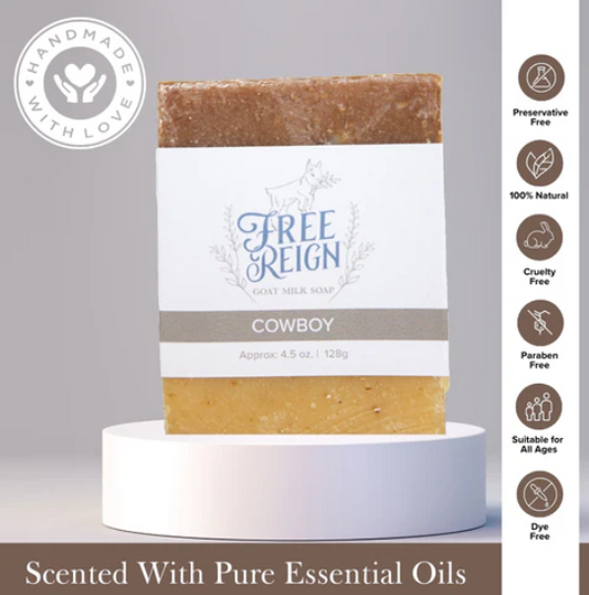 Cowboy - Honeysuckle & Patchouli | Bar Soap