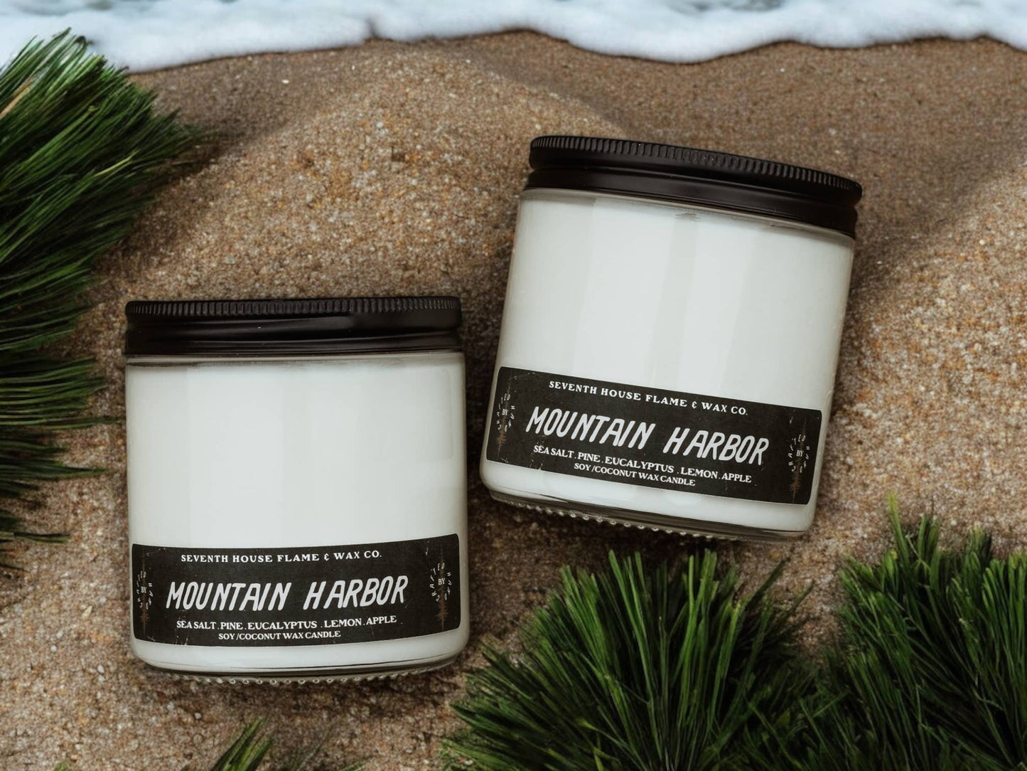 Seventh House Candle - MOUNTAIN HARBOR - Pine, Lemon & Eucalyptus Candle