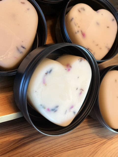 SuVa - Heart Shaped Lotion Bars: Bergamot / Citrus Vanilla