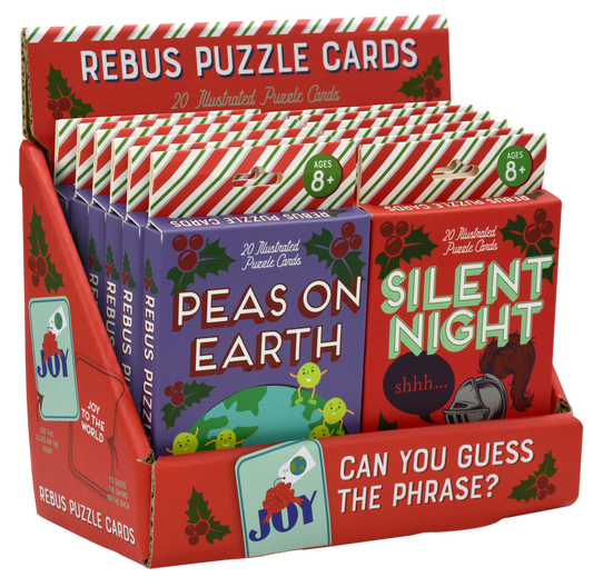 Project Genius - 12 PC Holiday Christmas Puzzles (Individual SRP $3.99)