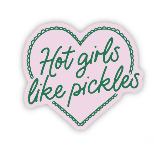 inviting affairs paperie - Hot Girls Pickle Sticker – Cute & Quirky Vinyl for Journals