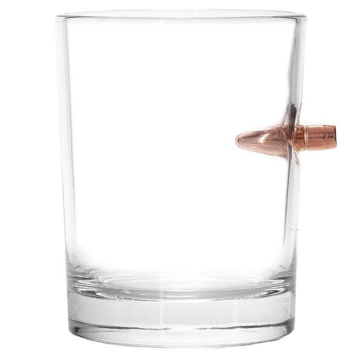 Lucky Shot - .308 Caliber Bullet Whiskey Glass