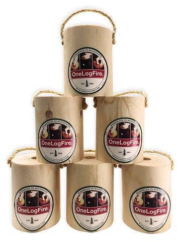 OneLogFire - Mini Onelogfire 12-Logs per case 1-Hour burn time