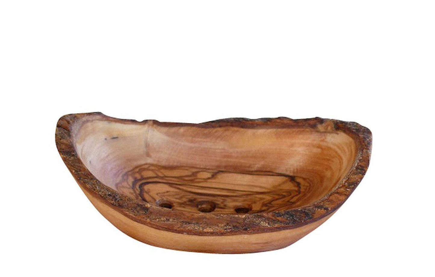 Olive Wood Rustic Soap Dish