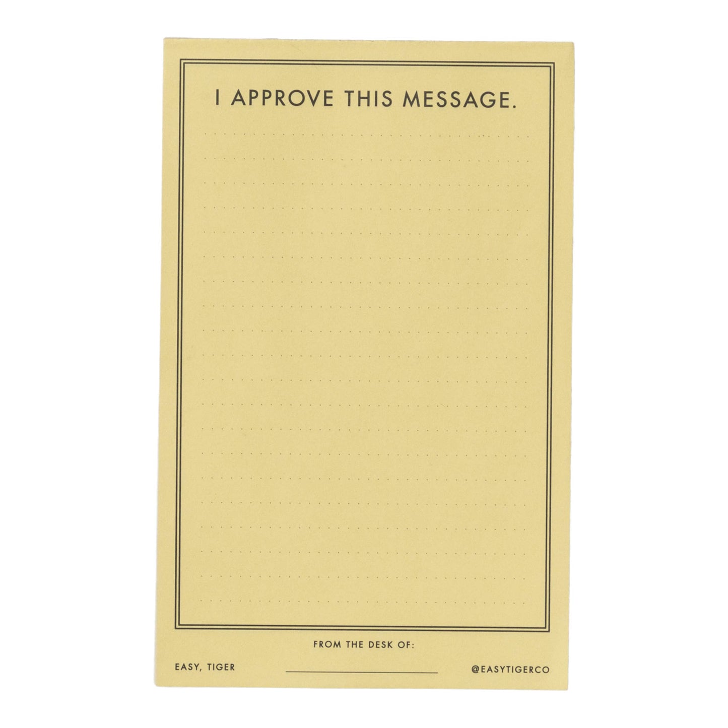 Made Market Co. - Notepad Message