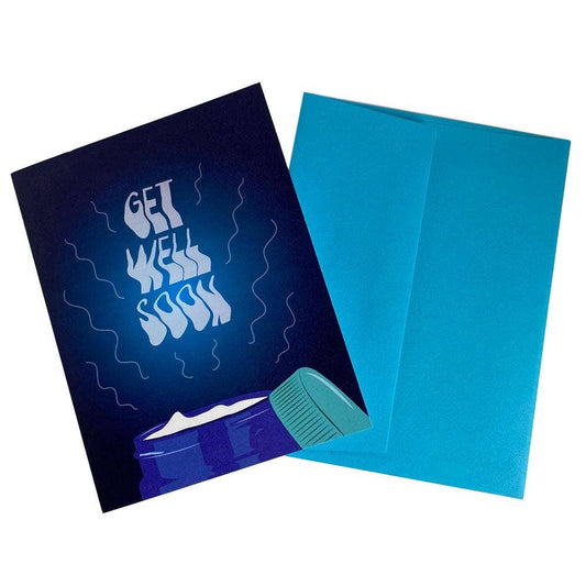 BarbacoApparel - Get Well Soon Vapor Rub Greeting Card