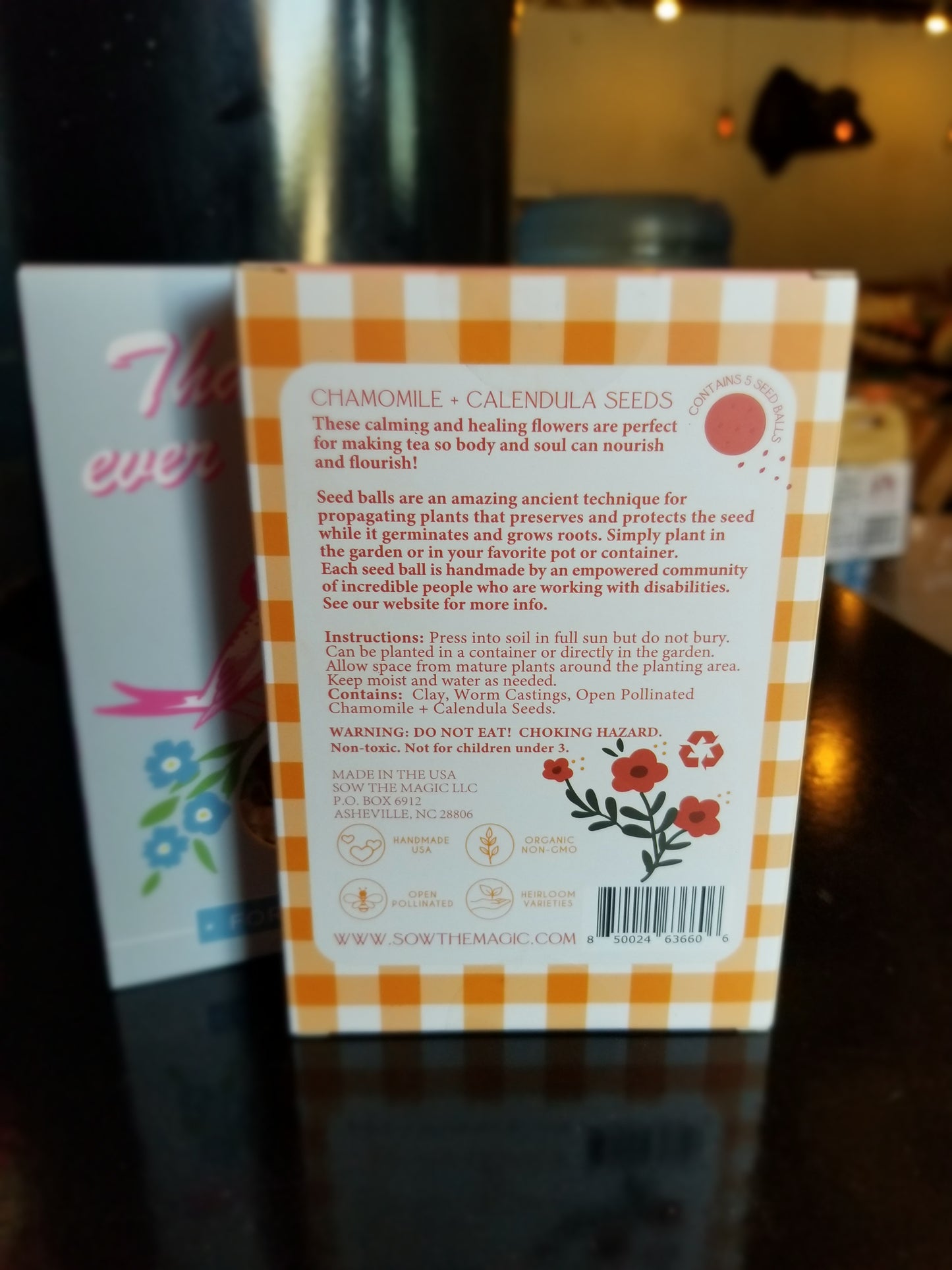 Tea Seed Ball Gift Box