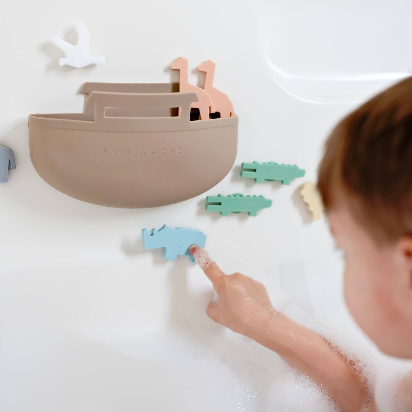 Ryan & Rose - Noah’s Ark Suction Toy: Noah’s Ark