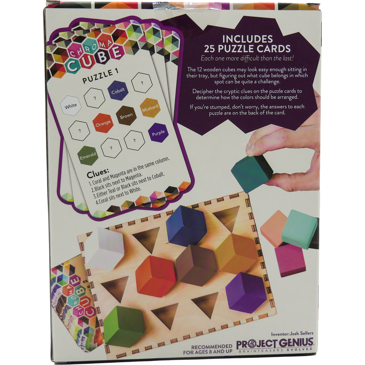Project Genius - Chroma Cube - Single Player Logic Game