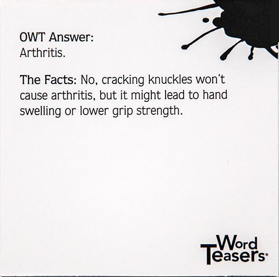 WordTeasers - Old Wives' Tales