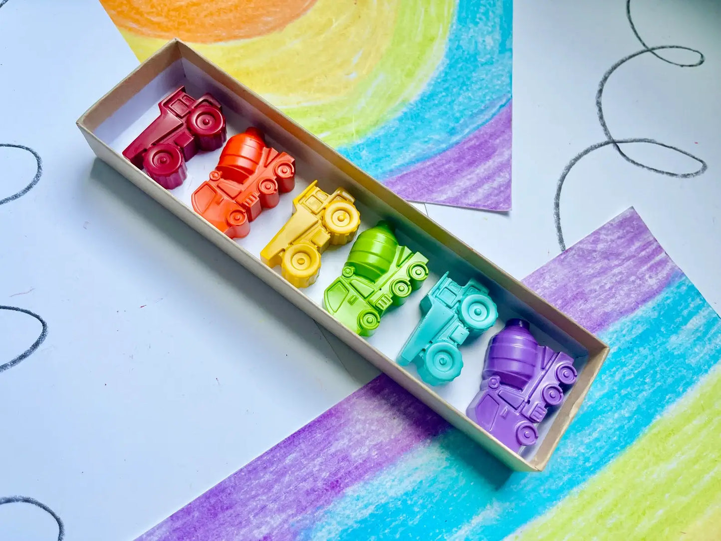 KagesKrayons - Construction Crayons Gift Box