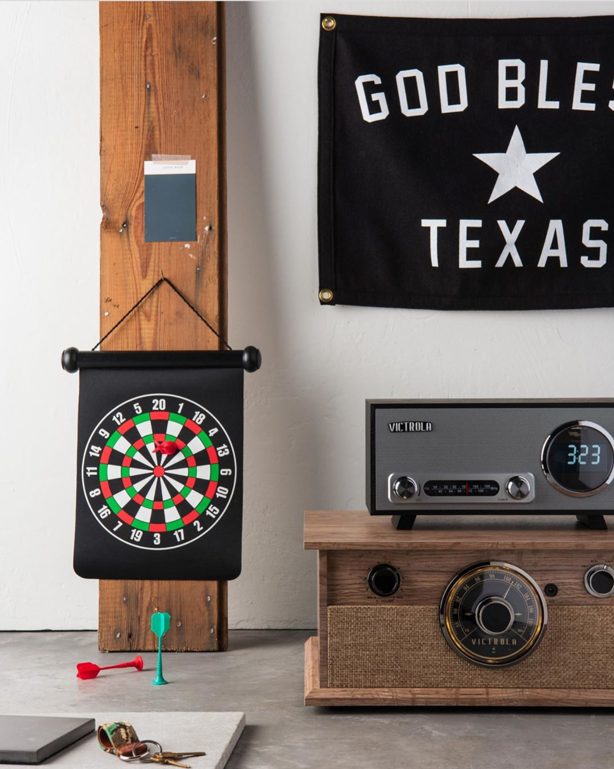 Oxford Pennant - God Bless Texas Camp Flag • Manready Mercantile x Oxford Pennant Original