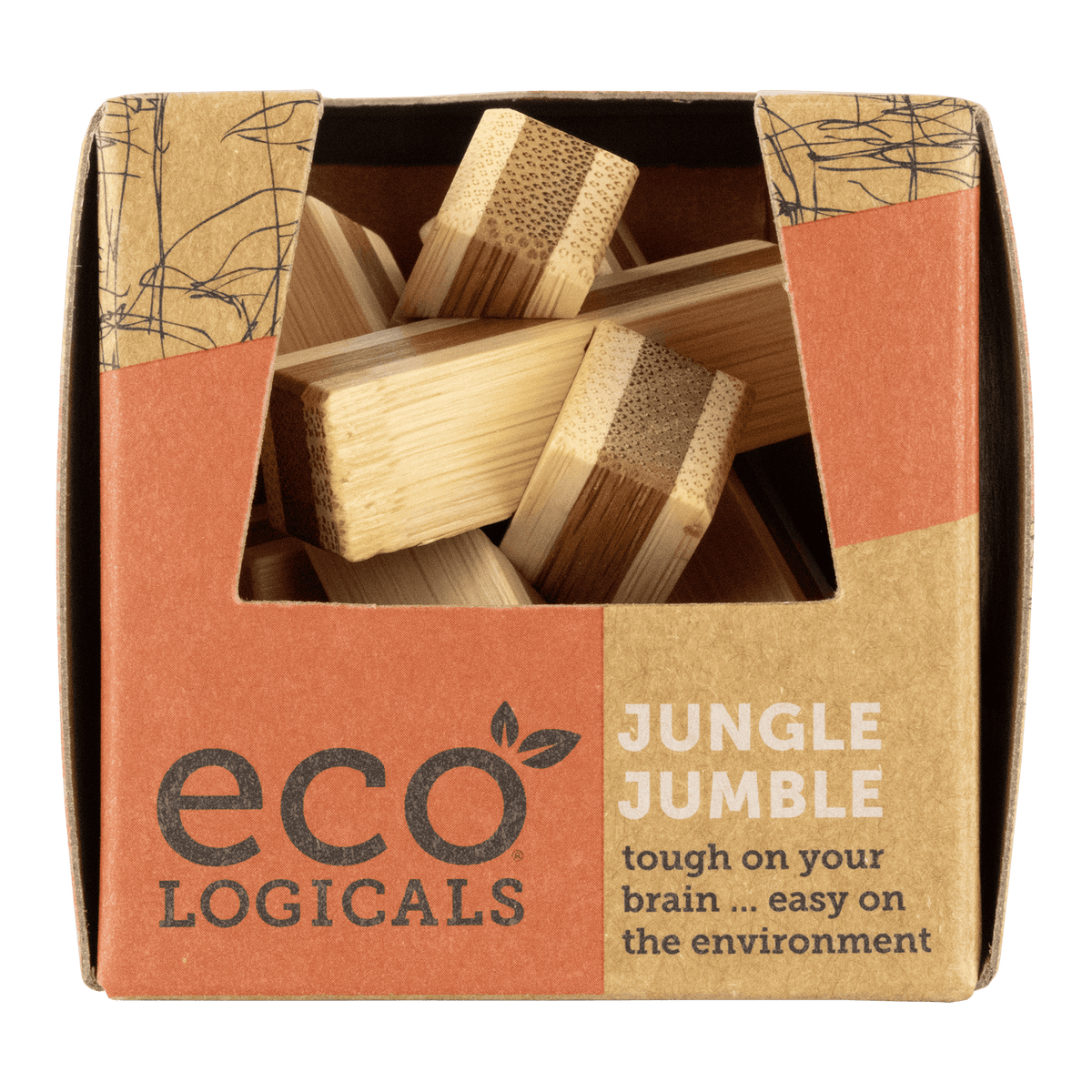 Project Genius - Ecological Jungle Jumble - Mini Bamboo Brainteaser